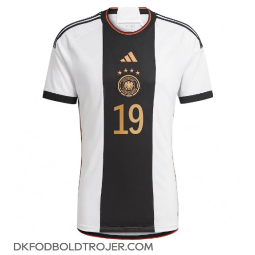 Billige Tyskland Leroy Sane #19 Hjemmebane Fodboldtrøjer VM 2022 Kortærmet